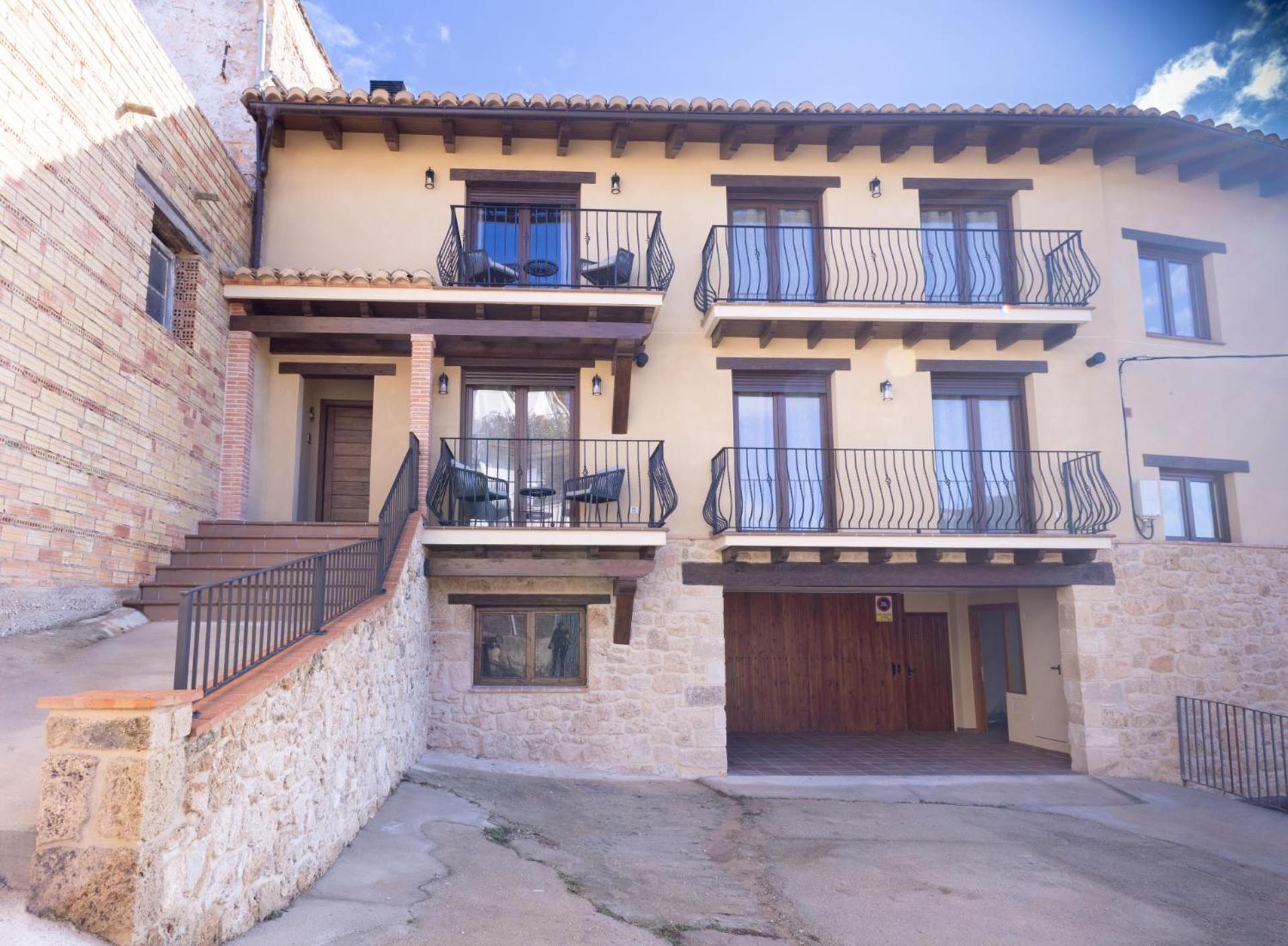 Апартаменты El Sueno Del Buho 3. Chimenea Y Terraza. Бесейте Экстерьер фото
